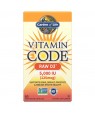 Vitamín D3 - RAW Vitamin Code - 5000IU - 60 kapslí